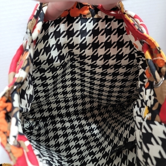 Vera Bradley Bittersweet Convertible Backpack Tote Bag Retired Print